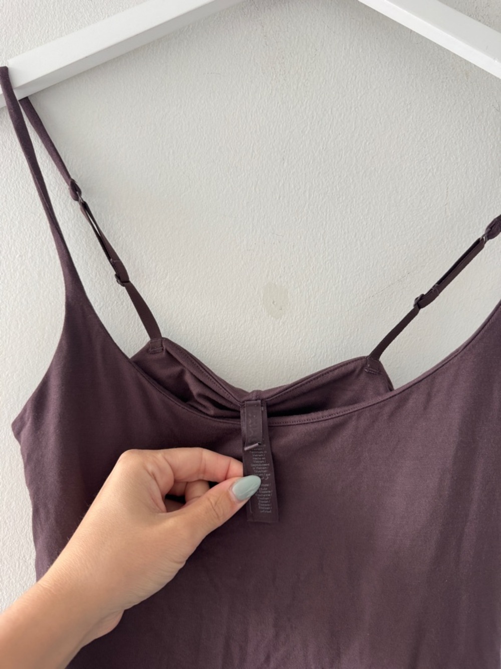 SKIMS Smooth Layers Mini Dress in Plum M - Picture 3 of 6